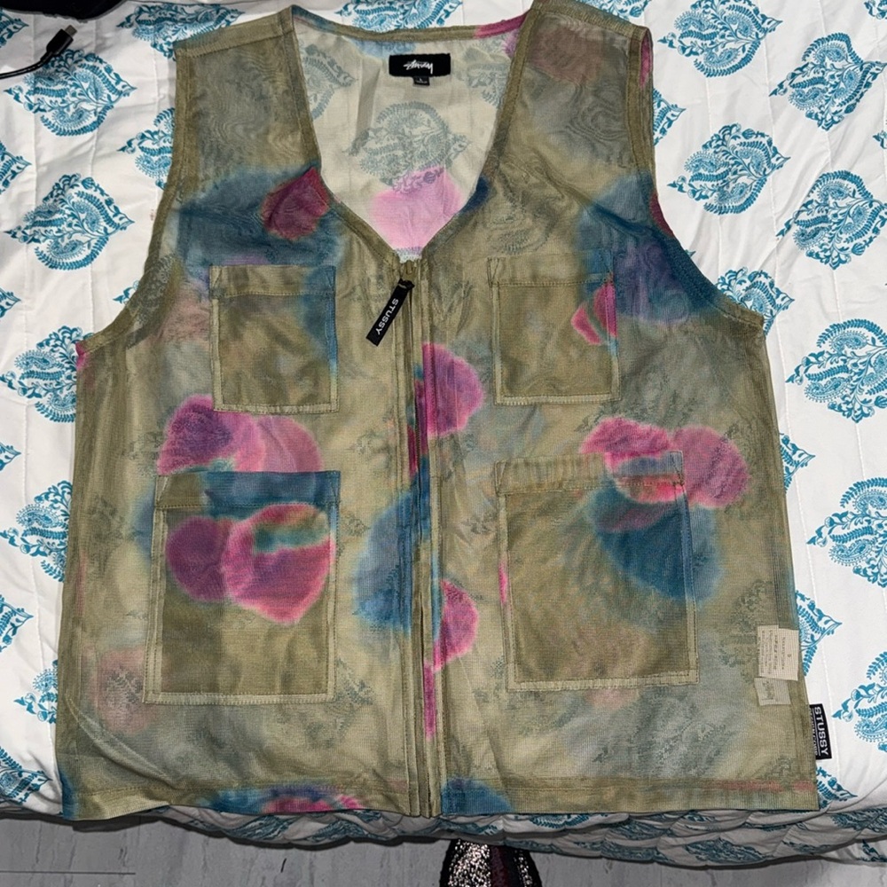 Stussy mesh vest